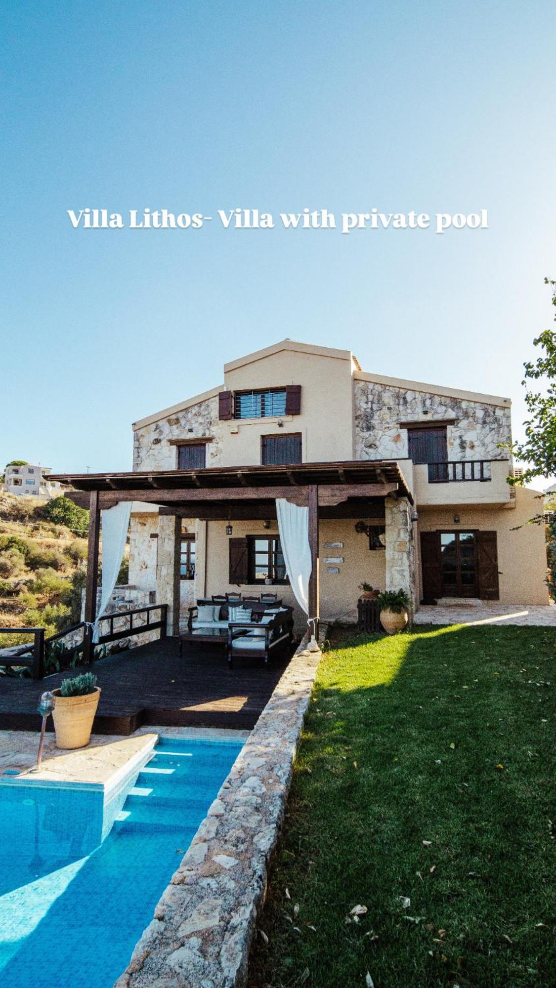 Your-Villa, Villas In Crete Chania  Bagian luar foto